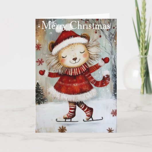 A Lion Ice Skating シーズンカード (正面)