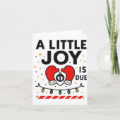 A Littile Joy Is Due Christmas For Women 2025 Comf カード (正面)