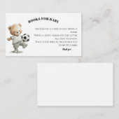 A Little All-star Baby Shower Books For Baby エンクロージャーカード (正面/裏面)