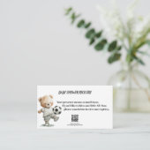 A Little All-Star Baby Shower Registry Card エンクロージャーカード (スタンド正面)