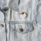 A Little Apple Is On The Way | 秋のベビーシャワー 缶バッジ (インサイチュ)