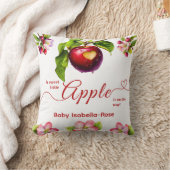 A Little Apple Is On The Way | Fall Baby Shower  クッション (ブランケット)