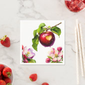 A Little Apple Is On The Way | Fall Baby Shower  スタンダードカクテルナプキン (インサイチュ)