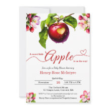 A Little Apple Is On The Way | Fall Baby Shower 