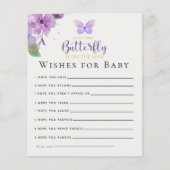 A Little Baby Butterfly is on The Way Baby shower (正面)