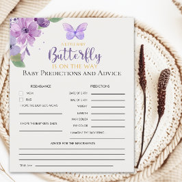 A Little Baby Butterfly is on The Way Baby shower