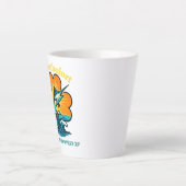 A Little Bit of Luck In Every Cup Latte Cup  カフェラテマグ (正面)