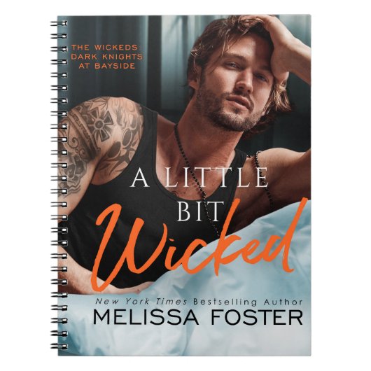 A Little Bit Wicky 6.5インチx 8.75インチスパイラルノートブック ノートブック (正面)