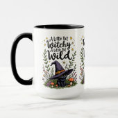 A Little Bit Witchy Cat マグカップ (左)