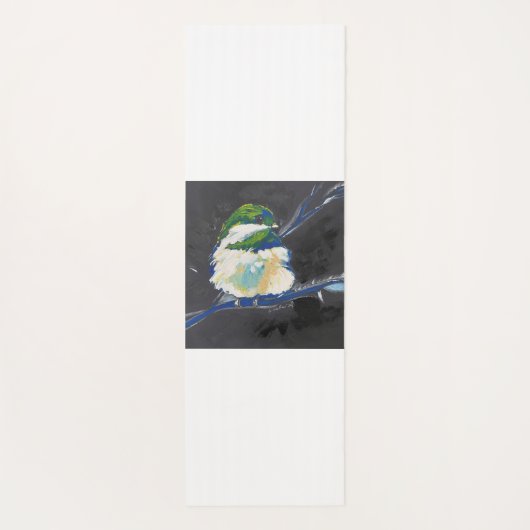 A Little Blue – ヨガマット (裏面)