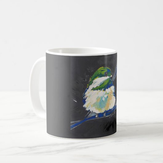 A Little Blue – Classic Mug コーヒーマグカップ (正面左)