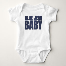 A Little Blue Jean Baby Denim Boy Baby ベビーボディスーツ