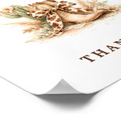 A Little Boho Western Theme Advice & Wishes ポスター (角)