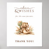 A Little Boho Western Theme Advice & Wishes ポスター (正面)