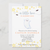 A Little Booはハロウィーンの赤ちゃんシャワーの影響を受けている 招待状 (正面)