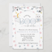 A Little BooはBoy Baby Showerに近い 招待状 (正面)