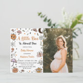 A Little BooほとんどHalloweeパーティー写真 招待状 (スタンド正面)