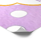 A Little Boo幽霊ハロウィーン赤ちゃんシャワーへようこそ ポスター (角)