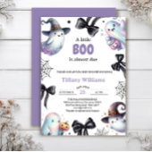 A Little Boo Baby Shower Invitation | Cute Ghost 招待状