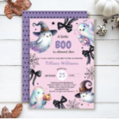A Little Boo Baby Shower Invitation | Cute Ghost 招待状