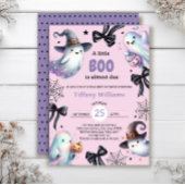 A Little Boo Baby Shower Invitation | Cute Ghost 招待状