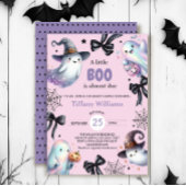 A Little Boo Baby Shower Invitation | Cute Ghost 招待状