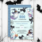 A Little Boo Baby Shower Invitation | Cute Ghost 招待状