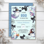 A Little Boo Baby Shower Invitation | Cute Ghost 招待状