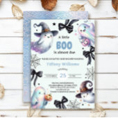 A Little Boo Baby Shower Invitation | Cute Ghost 招待状