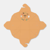 A Little Boo Cute Ghost Halloween Baby Shower フェイバーボックス (折り畳みなし)