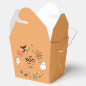 A Little Boo Cute Ghost Halloween Baby Shower フェイバーボックス (オープン)