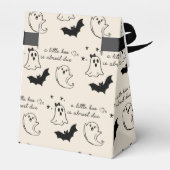 A Little Boo Is Almost Due Baby Shower Favor Box フェイバーボックス (裏面サイド)