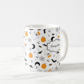 A Little Boo Is Almost Due Halloween Baby Shower コーヒーマグカップ (正面右)