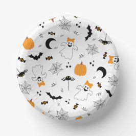 A Little Boo Is Almost Due Halloween Baby Shower ペーパーボウル