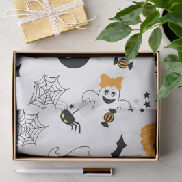 A Little Boo Is Almost Due Halloween Baby Shower 薄葉紙