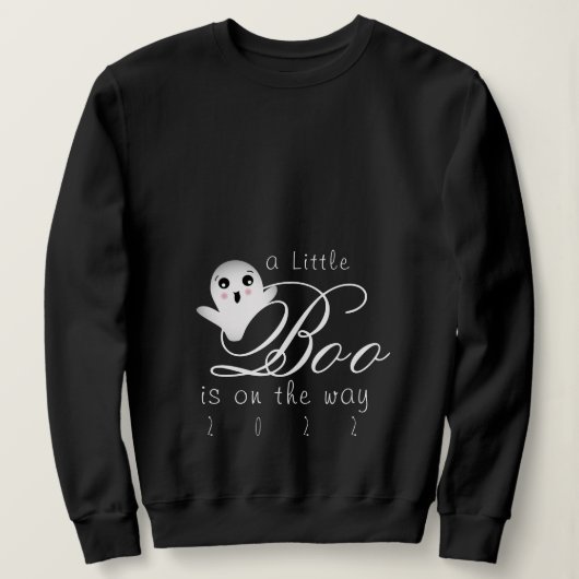 A Little Boo is on the way Sweatshirt スウェットシャツ (デザイン正面)
