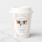 A little bue Halloween is almost due baby shower 紙コップ (裏面)