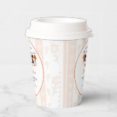 A little bue Halloween is almost due baby shower 紙コップ (右)