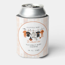 A little bue Halloween is almost due baby shower 缶クーラー