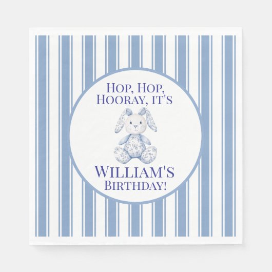 A Little Bunny is Turning One スタンダードランチョンナプキン (正面)