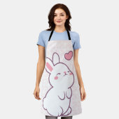 A Little Bunny Made of Feelings エプロン (着用した状態)