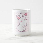 A Little Bunny Made of Feelings コーヒーマグカップ (中央)