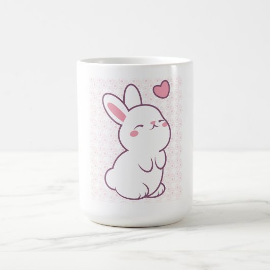 A Little Bunny Made of Feelings コーヒーマグカップ (中央)