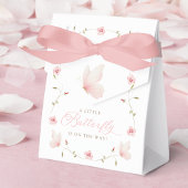 A Little Butterfly Baby Shower Favor Box フェイバーボックス