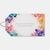 A Little Butterfly Is On It’s Way Glitter ギフトタグ (裏面横)