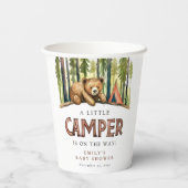 A Little Camper Forest Baby Shower 紙コップ (裏面)