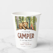 A Little Camper Forest Baby Shower 紙コップ (正面)