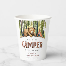 A Little Camper Forest Baby Shower 紙コップ