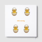 A little chick is on the way ゲストブック (裏面)