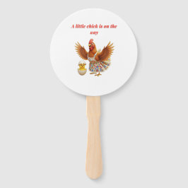 A little chick is on the way  ハンドファン